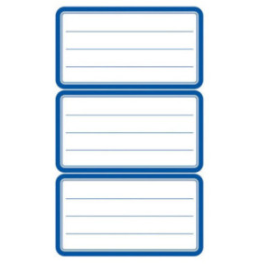 AUTOCOLLANT BSB SCHOOL-STICKER RECTANGLES