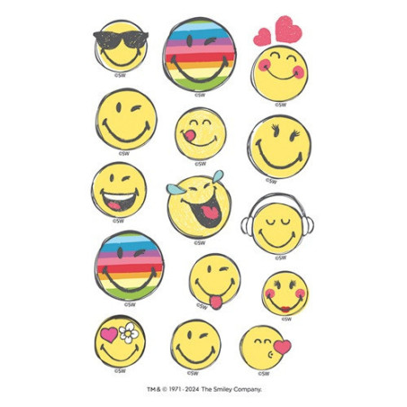 AUTOCOLLANT BSB DECO-STICKER SMILEY