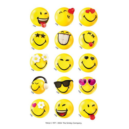 AUTOCOLLANT BSB DECO-STICKER SMILEY