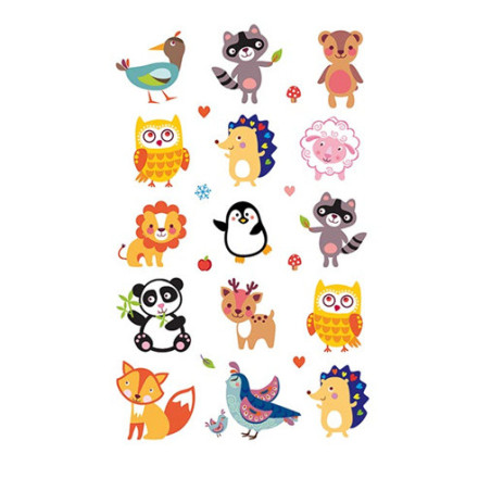 AUTOCOLLANT BSB DECO-STICKER ANIMAUX