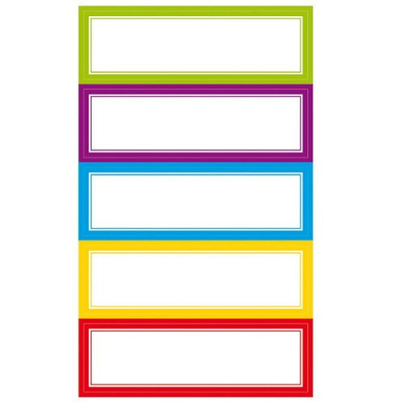 AUTOCOLLANT BSB HOME-STICKER RECTANGLES COULEURS ASS.