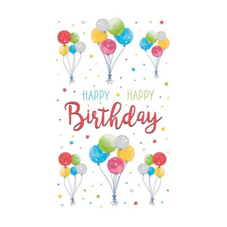AUTOCOLLANT BSB DECO-STICKER HAPPY BIRTHDAY