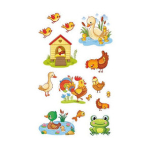 AUTOCOLLANT BSB DECO-STICKER ANIMAUX