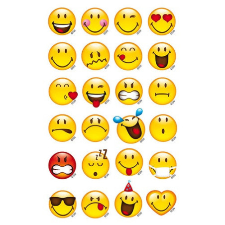 AUTOCOLLANT BSB DECO-STICKER SMILEY
