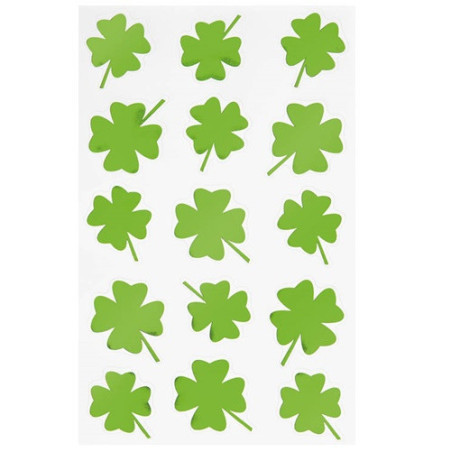 AUTOCOLLANT BSB DECO-STICKER TREFLES
