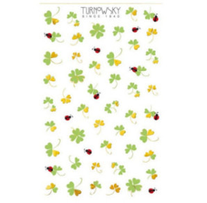 AUTOCOLLANT BSB DECO-STICKER TURNOWSKY TREFLES