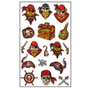 AUTOCOLLANT BSB DECO-STICKER PIRATES