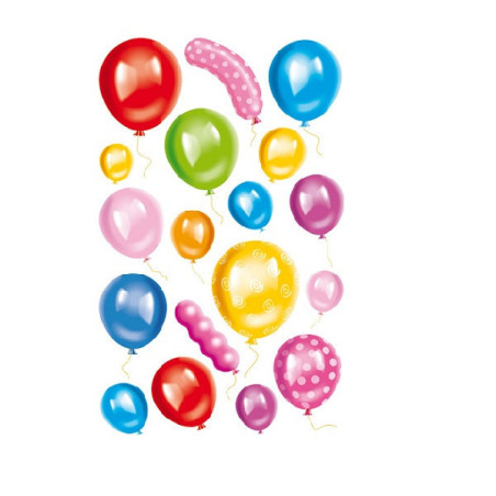AUTOCOLLANT BSB DECO-STICKER BALLONS