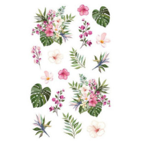 AUTOCOLLANT BSB DECO-STICKER FLEURS
