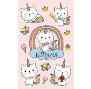 AUTOCOLLANT BSB DECO-STICKER KITTYCORN