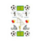 AUTOCOLLANT BSB DECO-STICKER FOOTBALL