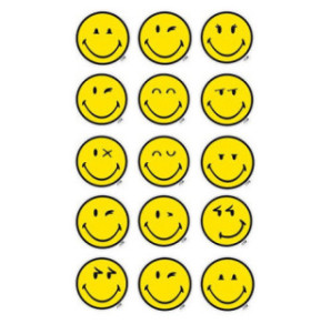 AUTOCOLLANT BSB DECO-STICKER SMILEY