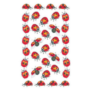 AUTOCOLLANT BSB DECO-STICKER COCCINELLES