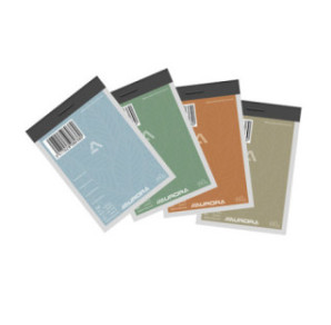 BLOC-NOTES A7 AURORA 74X105MM LIGNE