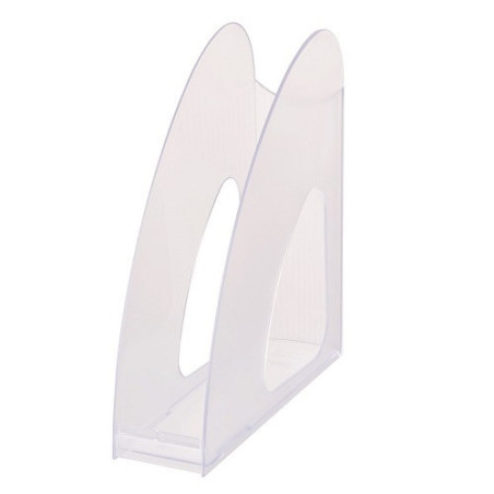 PORTE-REVUES HAN A4 TWIN TRANSP. BLANC