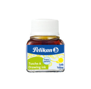 ENCRE DE CHINE PELIKAN FLACON 10ML JAUNE (100436071)