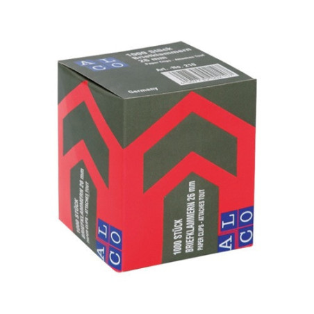 ATTACHE-LETTRES 26MM 1000PCS ALCO