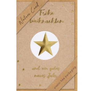 CARTE VOEUX NOEL BSB NATURE CARD