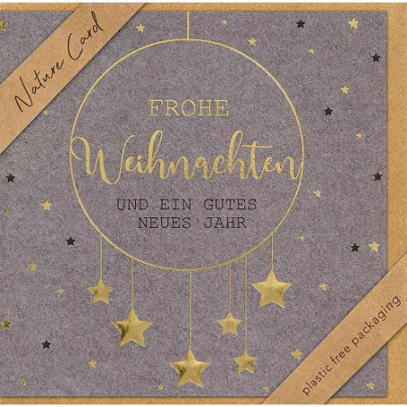 CARTE VOEUX NOEL BSB NATURE CARD