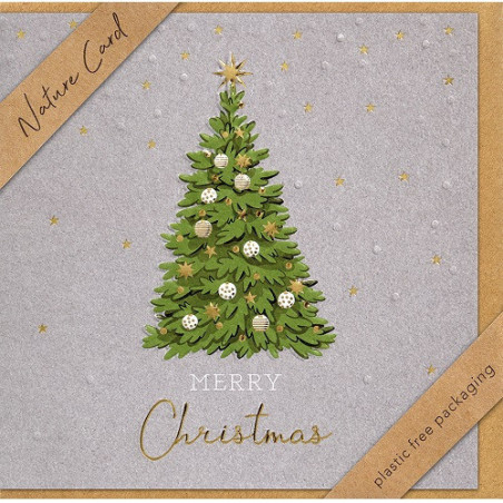 CARTE VOEUX NOEL BSB NATURE CARD