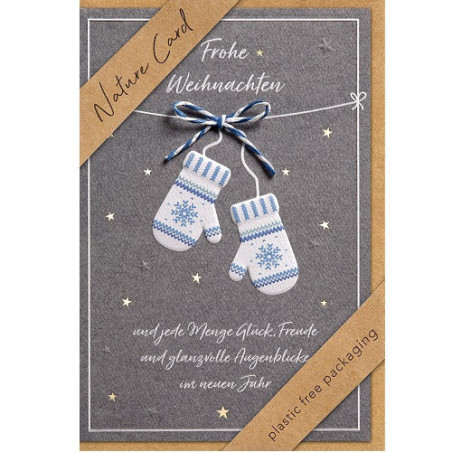CARTE VOEUX NOEL BSB NATURE CARD