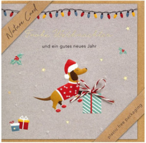 CARTE VOEUX NOEL BSB NATURE CARD
