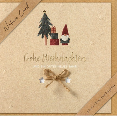 CARTE VOEUX NOEL BSB NATURE CARD