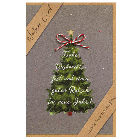 CARTE VOEUX NOEL BSB NATURE CARD