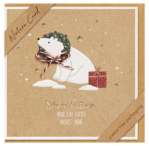 CARTE VOEUX NOEL BSB NATURE CARD