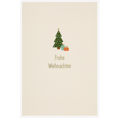CARTE VOEUX NOEL BSB NATURE CARD