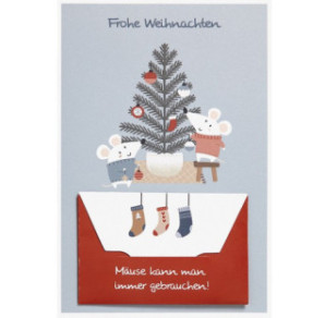 CARTE VOEUX NOEL BSB NATURE CARD