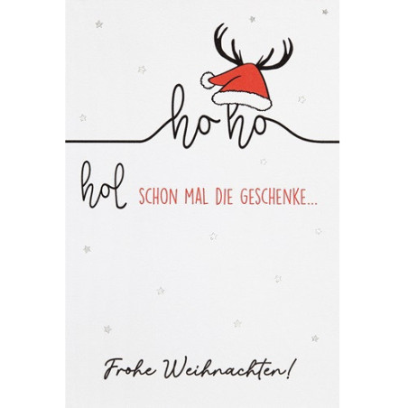 CARTE VOEUX NOEL BSB NATURE CARD