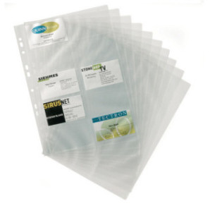 CARTES DE VISITE HOUSSE DURABLE 10PCS