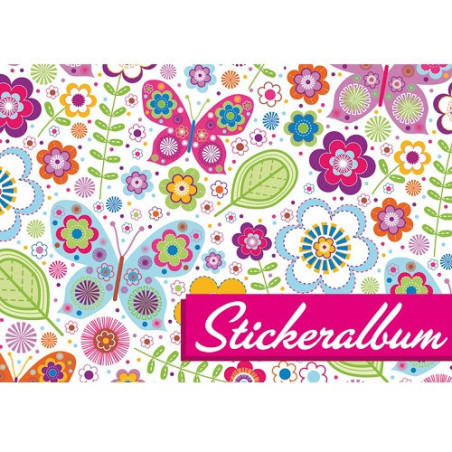 STICKER-ALBEN BSB A5 PAPILLONS