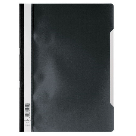 FARDE A GLISS. PLAST. A4 DURABLE NOIR
