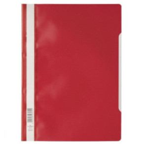 FARDE A GLISS. PLAST. A4 DURABLE ROUGE