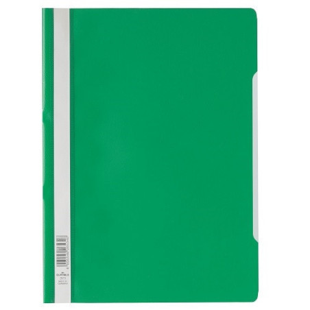 FARDE A GLISS. PLAST. A4 DURABLE VERT