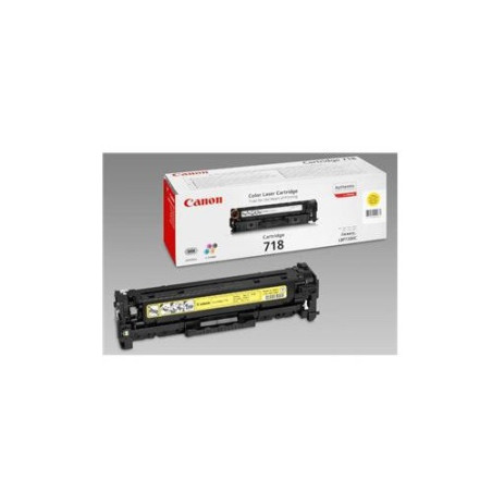 CARTOUCHE IMP. CANON N°718 JAUNE 2900P.