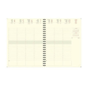 RECHARGE AGENDA EXACOMPTA EUROTIME 27S SPIR. 1SEM./2P.