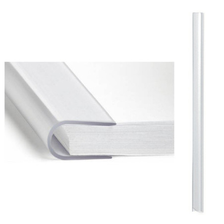 BAGUETTE A RELIER DURABLE 1-60 TRANSP.