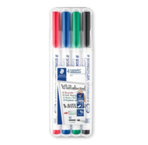 MARQUEUR TABL.BL. STAEDTLER 4PCS