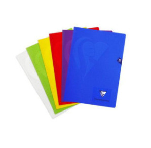 CAHIER CLAIREF. PIQ. A4 QUAD. 24FLS ASS.