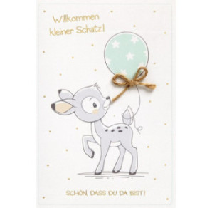 CARTE VOEUX BSB NATURE CARD NAISSANCE