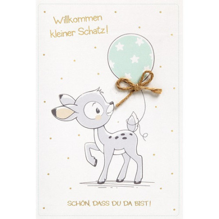 CARTE VOEUX BSB NATURE CARD NAISSANCE
