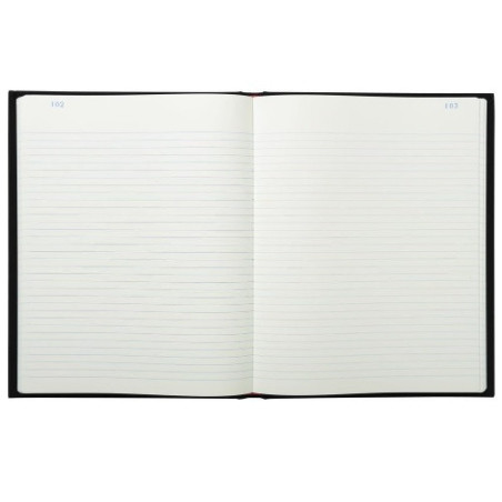 REGISTRE ET PIQURE EXACOMPTA 36X22,5CM LIGNE 200 PAGES