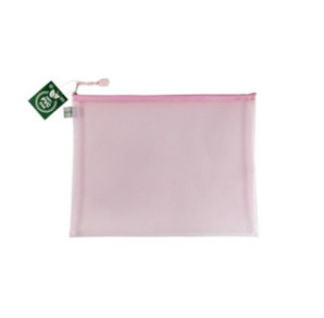 POCHETTE DOCUMENTS TIRETTE FOLDERSYS 272X357MM A4 ROSE PASTEL