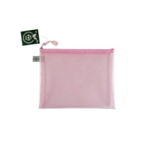 POCHETTE DOCUMENTS TIRETTE FOLDERSYS 200X254MM A5 ROSE PASTEL