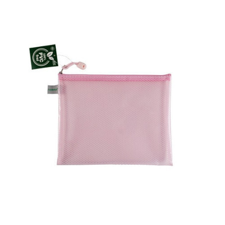 POCHETTE DOCUMENTS TIRETTE FOLDERSYS 200X254MM A5 ROSE PASTEL