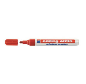 MARQUEUR WINDOW EDDING 4095 2-3MM ROUGE POINTE RONDE