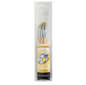 PINCEAU DA VINCI BROSSE COURTE 4-8-12 BLISTER